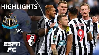 Newcastle United vs AFC Bournemouth | English Carabao Cup Highlights | ESPN FC