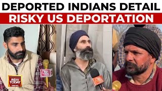 Deported Indian Immigrant Reveals Perilous Journey From US And Harsh Treatment | India Today