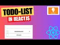 Editable To-Do list in React | Frontend machine coding interview question - 61