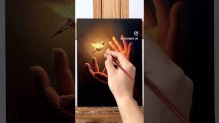 Painting hands in 2020 vs 2022 #art #fineart #surrealart #oilpainting #artinstruction #artist #arte