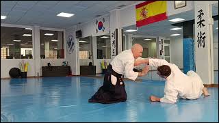 Aikido Sevilleja. Semana del 4 al 8 de Marzo de 2024. Ushiro Ryokata Dori.