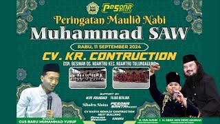 Gebyar Sholawat Peringatan Maulid Nabi Muhammad SAW | CV KR CONTRUCTION | Pesona Santri |