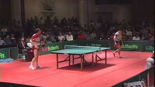 '96 Gilbert Cup - Kim Taek Soo v. Jean-Michel Saive - Game 1