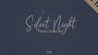 Silent Night | Piano Karaoke [Key of Bb]