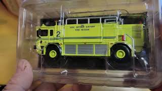 Review of 2003 Oshkosh ARFF Fire Engine by Del Prado Diecast Long Island MacArthur Airport