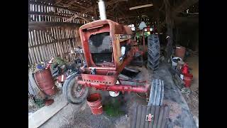 Farmall 706 Hydraulic leak (epic fail)