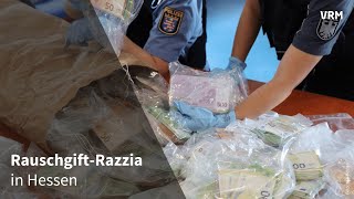 Rauschgift-Razzia in Hessen