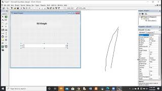 timer control & horizontal scroll bar in VB