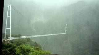 The sound of Typhoon Rain Kyushu 2011