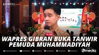 🔴LIVE - Sambutan Wapres Gibran Rakabuming pada Pembukaan Tanwir I Pemuda Muhammadiyah