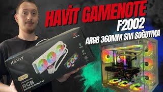 Kasa Buz Tuttu! Havit Gamenote F2002 360mm ARGB sıvı Soğutma İnceleme