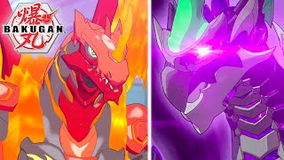 First Dragonoid vs. Nillious Battle | Bakugan: Evolutions | Anime & Cartoons for Kids