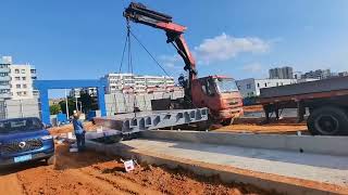 Keda scale weighbridge installation