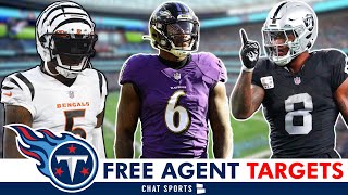 Titans Rumors: Top 10 Free Agent Targets The Titans SHOULD Sign In 2024 NFL Free Agency