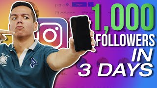 HOW TO GROW 1,000 INSTAGRAM FOLLOWERS IN 3 DAYS! (Step By Step) - PART 3