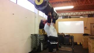 Tom Hibbert: 167kg Log Clean \u0026 Press