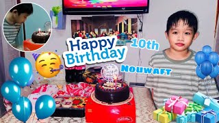 HAPPY 10TH BIRTHDAY MY SON NOUWAFT @nouwaft1718 😘🥰🥳