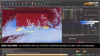 RealFlow 2015 Features: DYVERSO