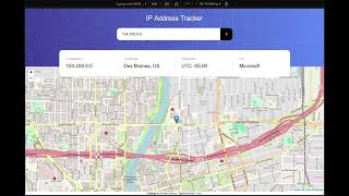 IP Address Tracker App - Frontend Mentor Challenge