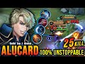 25 Kills No Death!! One Shot Build Alucard Crazy Critical DMG!! - Build Top 1 Global Alucard ~ MLBB