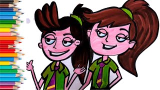 MYRA, SYRA From Badribudh Cartoon, Drawing, Coloring, painting For Kids & Toddlers, Lets Draw