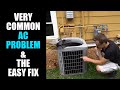 #1 AC Problem With Central Air Conditioning Not Cooling