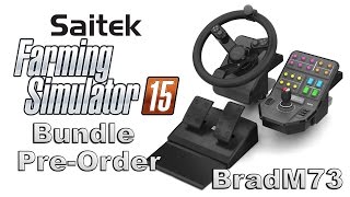 Saitek Farming Simulator Wheel Bundle Pre-Order Info!!!
