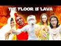 THE FLOOR IS LAVA HANTU | TANTANGAN LANTAINYA ADALAH LAVA | Princess Rara TubeHD