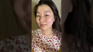 my glass skin night time routine using medicube