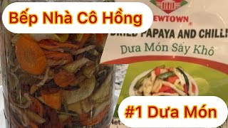 Vlog 1206: Chia Sẻ Cách Làm Dưa Món thơm ngon giòn để 3 năm vẫn ngon