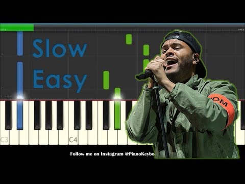 How to Play Call Out My Name by The Weeknd - Slow Easy Piano Tutorial How to Play Call Out My Name by The Weeknd - Slow Easy Piano Tutorial