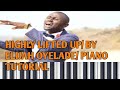 HOW TO PLAY YOU ARE HIGHLY LIFTED UP/BY ELIJAH OYELADE/ WORSHIP PIANO TUTORIAL