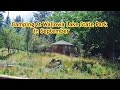 Camping at Wallowa Lake State Park in September- Staying in the yurt