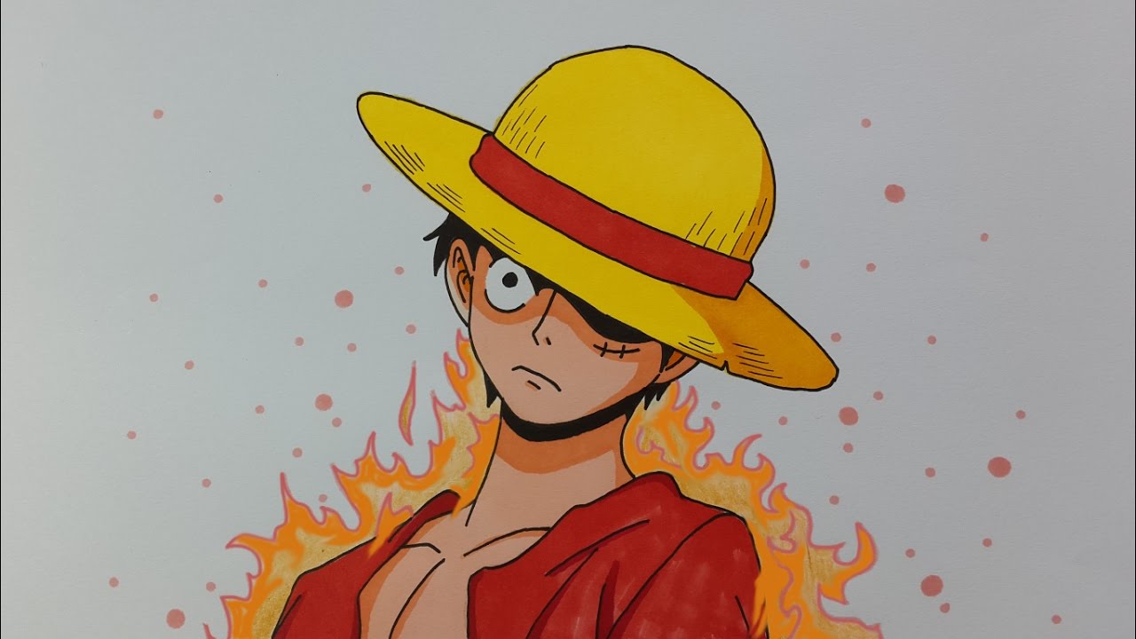 One Piece Luffy Drawing Sibotega