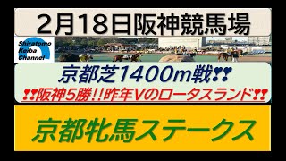 【競馬予想】GⅢ京都牝馬ステークス　！～2023年2月18日 阪神競馬場 ：2―31