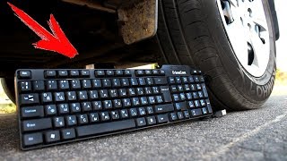 EXPERIMENT: CAR VS KEYBOARD