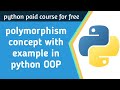polymorphism in python object oriented programming #28