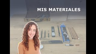 Materiales básicos de dibujo