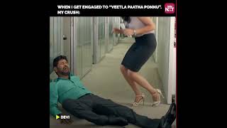 Antha Vethanai irukae….! 😭| #Devi #horrormovie #PrabhuDeva #sunnxt #shorts