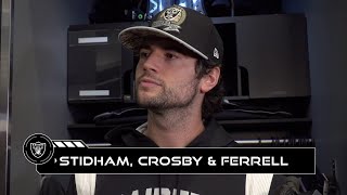 Jarrett Stidham, Maxx Crosby and Clelin Ferrell Media Availability | Week 17 vs. 49ers | NFL