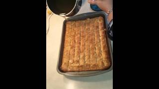 How to finish your Greek baklava  listen to the magic.