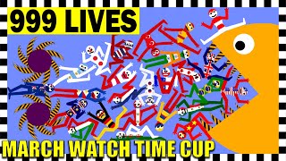 999 LIVES - March Watch Time Cup 2022 - Algodoo
