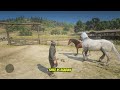 RED DEAD REDEMPTION 2 ONLINE - SMALLEST TO TALLEST HORSE. comparison side by side all breads