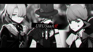 【原神MMD/Genshin Impact】URUSaaA愛【リネ/リネット/フレミネ】