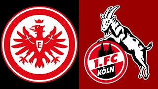 Eintracht Frankfurt - 1. FC Köln I Bundesliga 3. Spieltag I LIVE FAN Kommentator