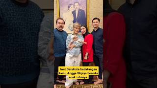 Inul Daratista kedatangan tamu Angga Wijaya #videoshorts #fypシ゚ #entertainment