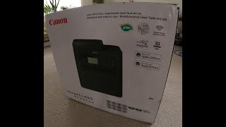 Canon iMageCLASS MF269DW Unboxing and setup