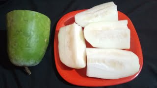 কোমোৰা ভাজি খন এনেদৰে বনায় খাওকচোন..Tasty ash gourd recipe.. {Runjun Kitchen \u0026 Vlogs}