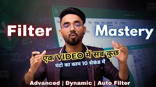 Excel Filter Mastery 🔥 Advanced, Dynamic & Auto Filter in One Video