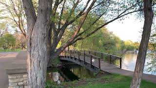 Walking South Minneapolis 4k: Lake Nokomis and Minnehaha Creek